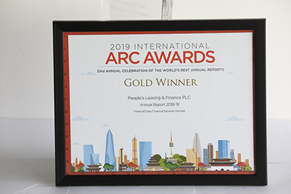 Awards Certifications 2019