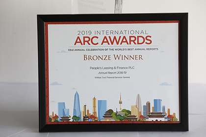 Awards Certifications 2019
