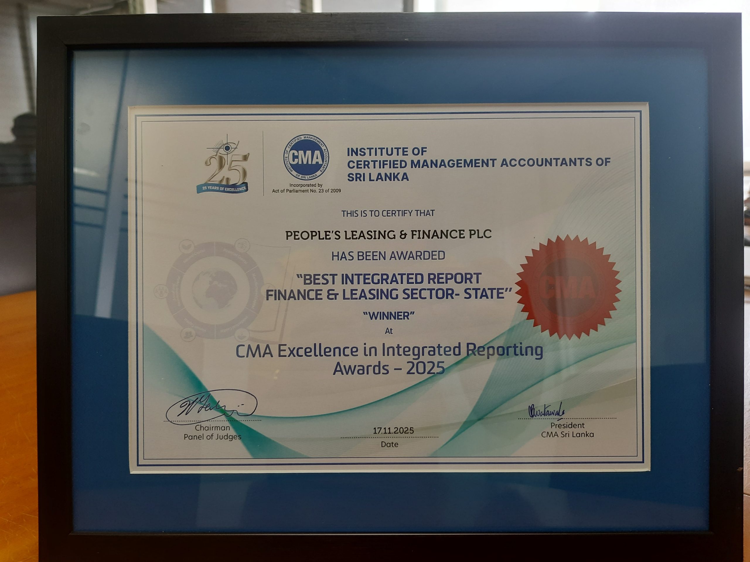 Awards and Certifications-2025